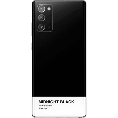 Midnight Black Galaxy Note20 5G Skin